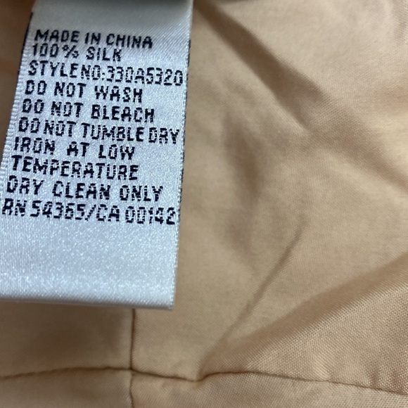 NYGARD COLLECTION Abstract Floral Paisley Vintage Style Silk Skirt Size 14P - Picture 6 of 8